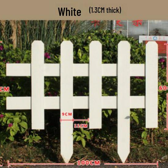 Carbonized Anticorrosive Wood Decorative Fence for Outdoor Gardens and Parks