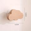 1pcs Wooden Hooks Cute Room Decor Hook Wall Keychain Coat Hook Home Door Wood Hook Hanger Kitchen Accessories Gadget