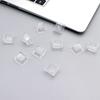 10Pcs Transparents PC Original Height Keycaps Mechanical Keyboards Keycaps Matte Frosteds Keycaps For Game Lovers