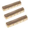 1Pc Golden 72/76mm Guitar Bridge Saddle Slotted Compensated for Folk Guitar
