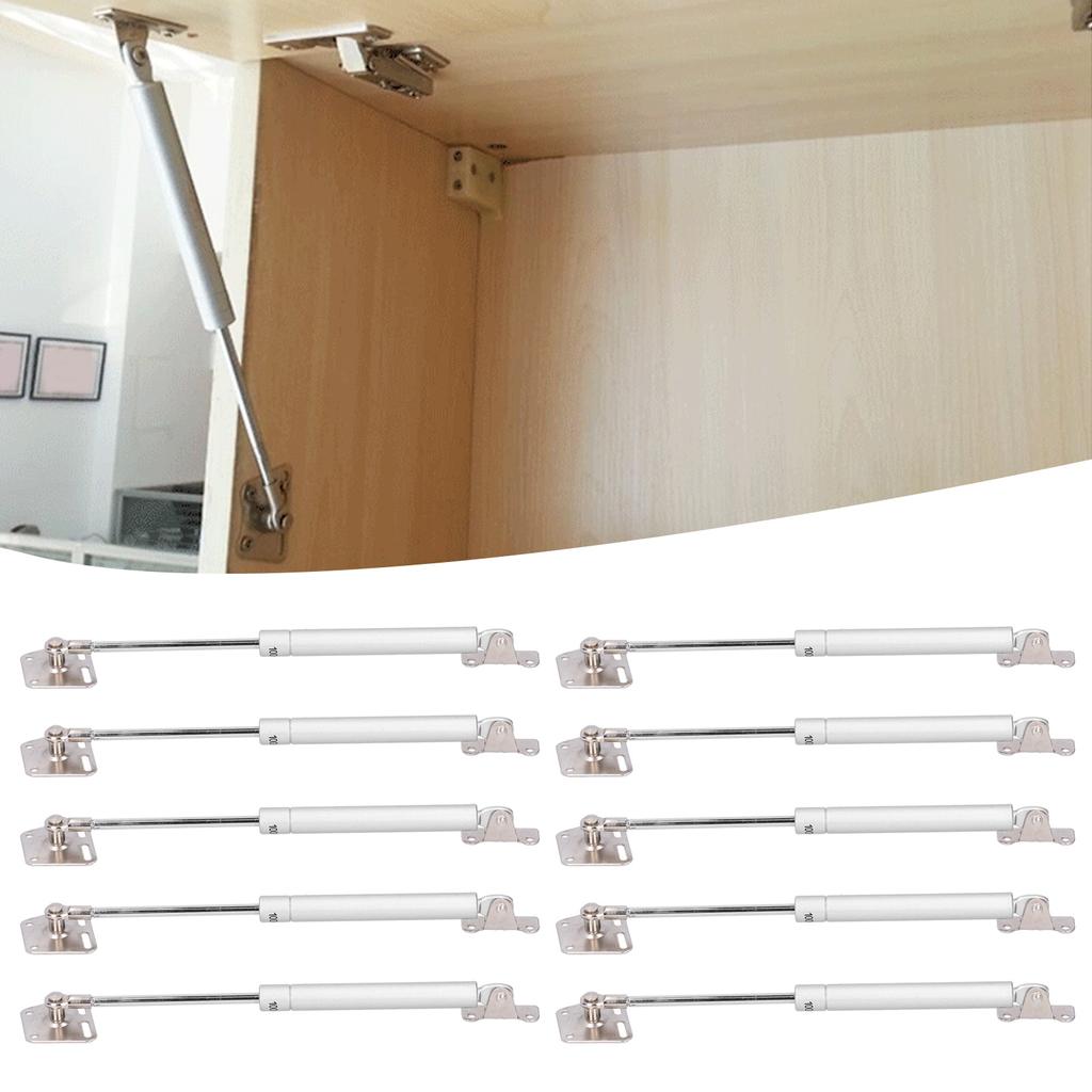 10Pcs Hydraulic Support Rod Furniture Cabinet Tatami Soft Close Hinge Iron Head Gas Lift Strut