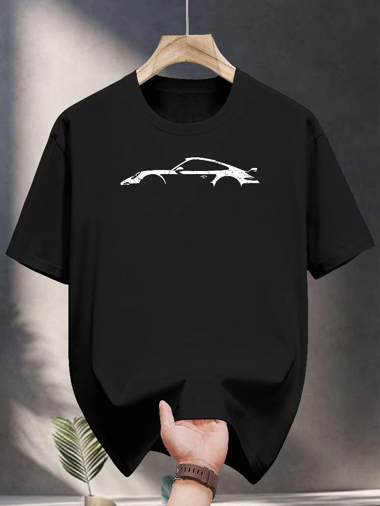 Minimalist Style TShirt for Unisex UnisexRound Neck Short Sleeve Tee Shirts Funny Race Car Printed TShirts for Unisex Unisex Tops