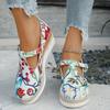 Large size wedge heel platform single shoes women's new spring, summer and autumn fashion pointed head shallow mouth women's high-heeled single shoes
