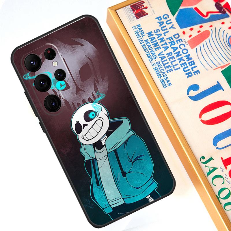 

Game Undertale Sans Case For Samsung Galaxy S24 S23 S22 Ultra Note 20 10 Plus S8 S9 S10 S20 FE S21 FE Cover Galaxy S8