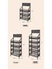 Multi-Layer Snack and Beverage Display Rack for Convenience Stores and Household Use