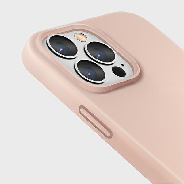 Hülle für iPhone 13 Pro UNIQ Lino Rosa