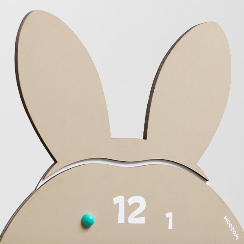 Modern Animal Pendulum Clock Art Creative Cartoon Wall Clock Elegant Stylish Watch House Home Bedroom Decoration Accessories