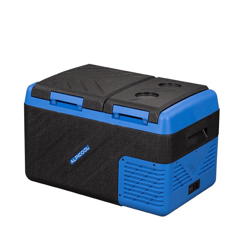 Alpicool KIS35 Dual Zone Portable Compressor Car Refrigerator 23.9L