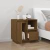 Exclusive House - Honey Brown Bedside Table 50x34x50 Cm Solid Pine Wood