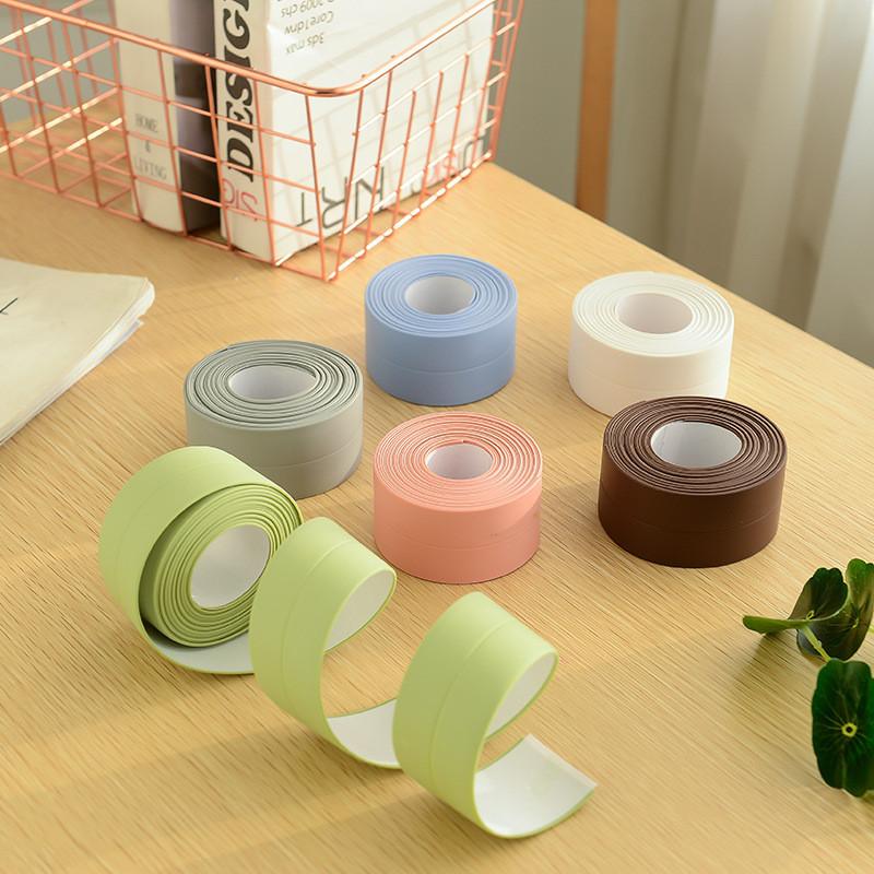 Anti-static Antibacterial Fluorescent Kitchen Wall Corner Seal Sticker Pvc Tape