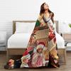 Blanket With Po Text  Blanket Adult Children'S Birthday Christmas Halloween  Flannel Blanket