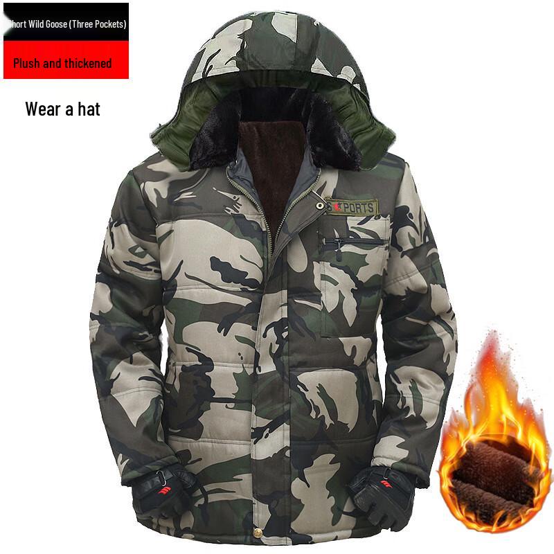 Men s Warm Windproof Work Jacket M