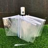 Folding umbrella transparent folding umbrella one-touch automatic opening and closing plastic umbrel