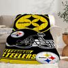 Pittsburgh Steelers  Portable Blanket/Soft Blanket Bedding Blanket Suitable for Travel Camping Living Rooms Offices Sofas Fan Gifts