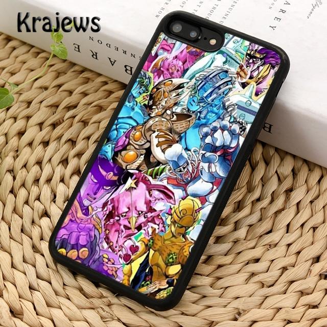 Krajews Rohan JoJo's Bizarre Adventure Soft Phone Case For iPhone 14 5 6s 7 8 Plus X XR XS 11 12 13 Pro Max Samsung S21 S22ultra
