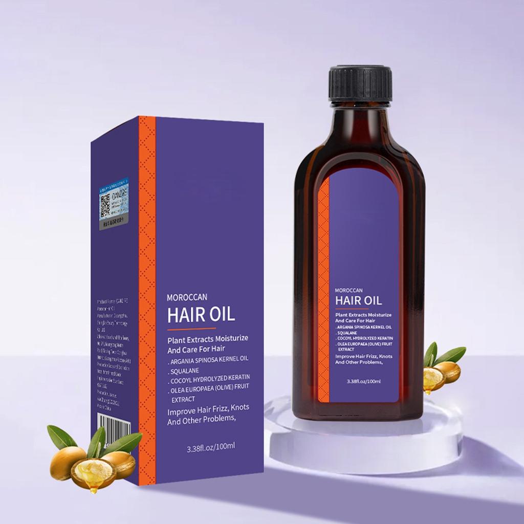 Glossy Oil Mist Hair Oil Nourishing Hair Oil Smoothing Hair Daily Care Moisturizing Hair Care Oil 100ml