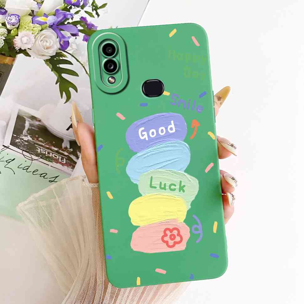 Casing For Samsung Galaxy A10s Cute Cat Pattern Shockproof Back Cover Silicone Phone Case For Samsung A10 s A 10s A10s Soft Case