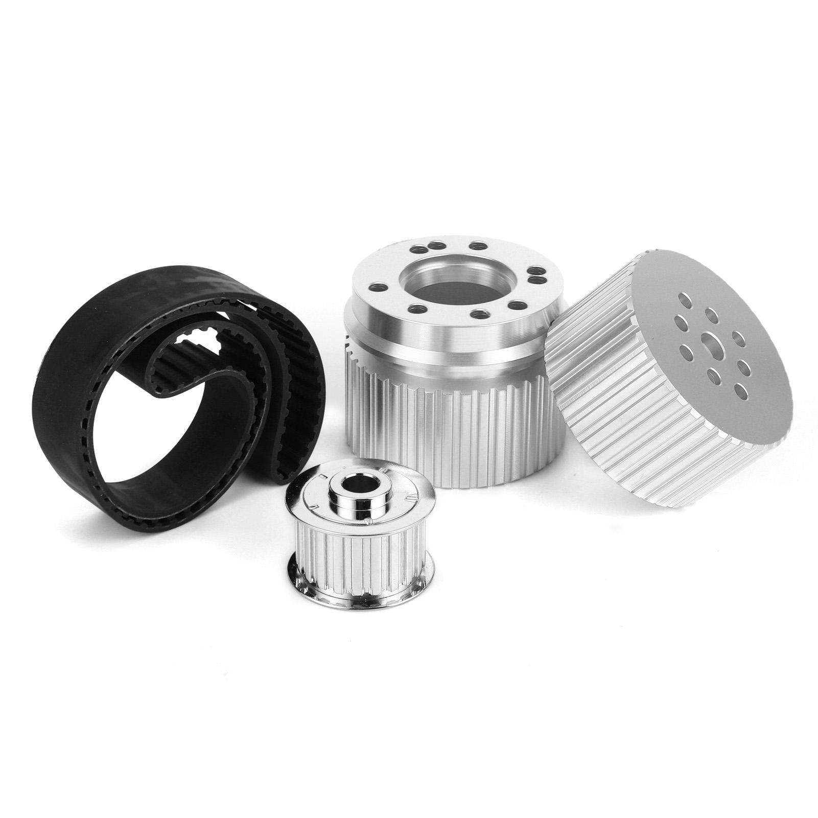 

Car Belt Pulley Kit Water Pump Crank Alternator Pulley SRN2252 Fit for CHEVY 283 305 327 350 400