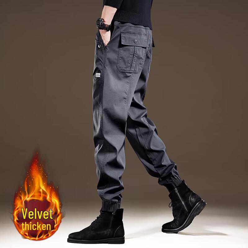 Men s Retro Loose Fit Cargo Joggers XL