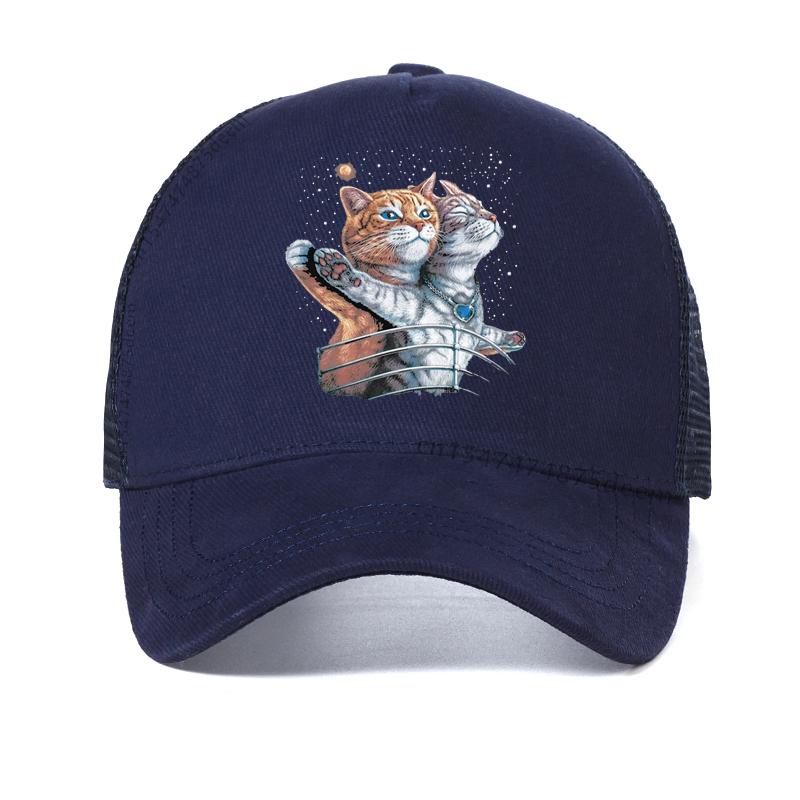 

Brand New Summer Harajuku hat For Women Funny Cat Casual Baseball Cap Titanic cat love Hip hop hats Adjustable Breathable hats Adjustable