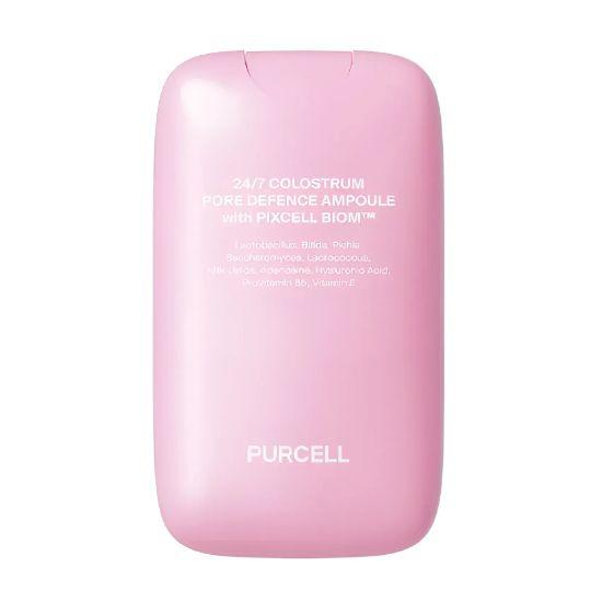 Purcell 247 Ампульный мист для защиты пор с молозивом Розовый Ограниченная серия Увлажняющий мист для лица 55 мл