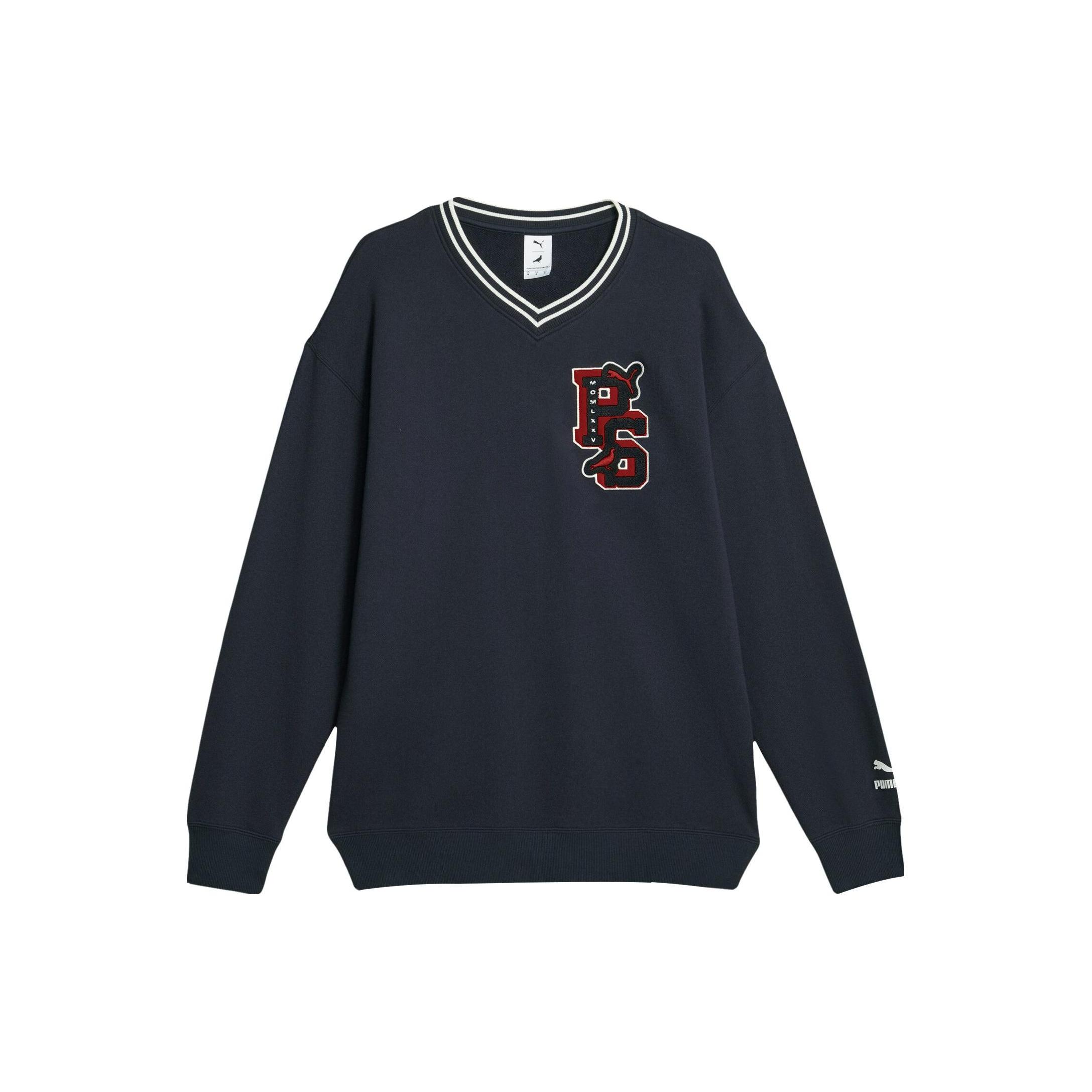 PUMA x STAPLE V Neck Crew TR New Navy Men s 622243-16 M
