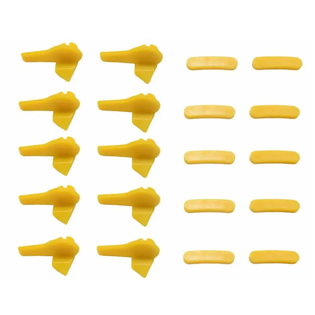 1/10 Pairs Mount Demount Head Inserts for Car Tyre Changer Wheel Rim Protector Tire Dismounting Repair Helper