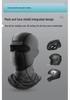 Silicone Non-slip Cycling Helmet Liner & Sun Protection Ice Silk Face Mask