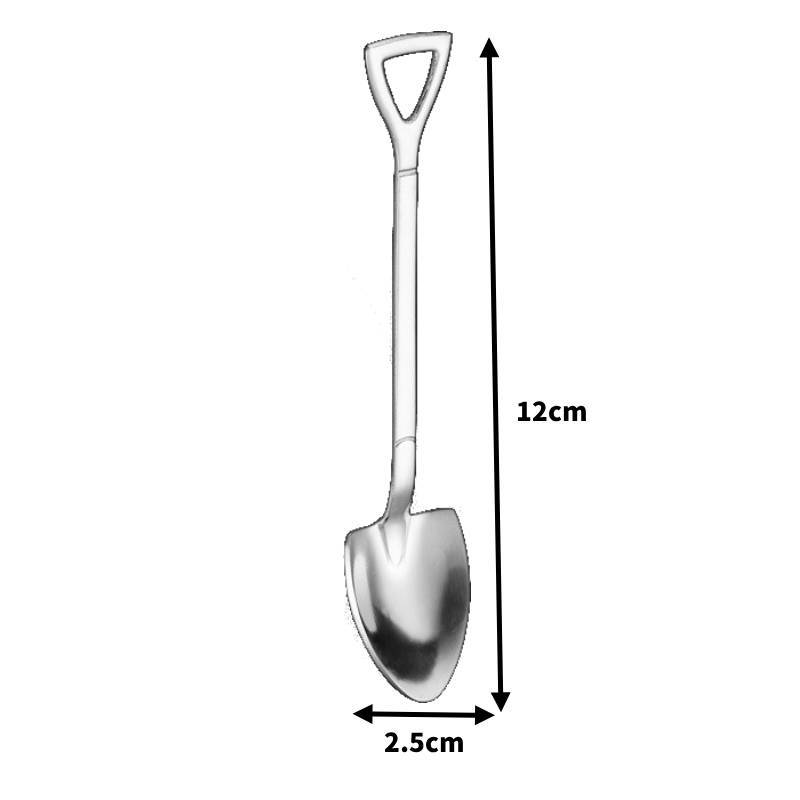 304 Stainless Steel Ice Cream Spoon With Mirror Finish For Kids Dessert And Coffee Tools Pointed