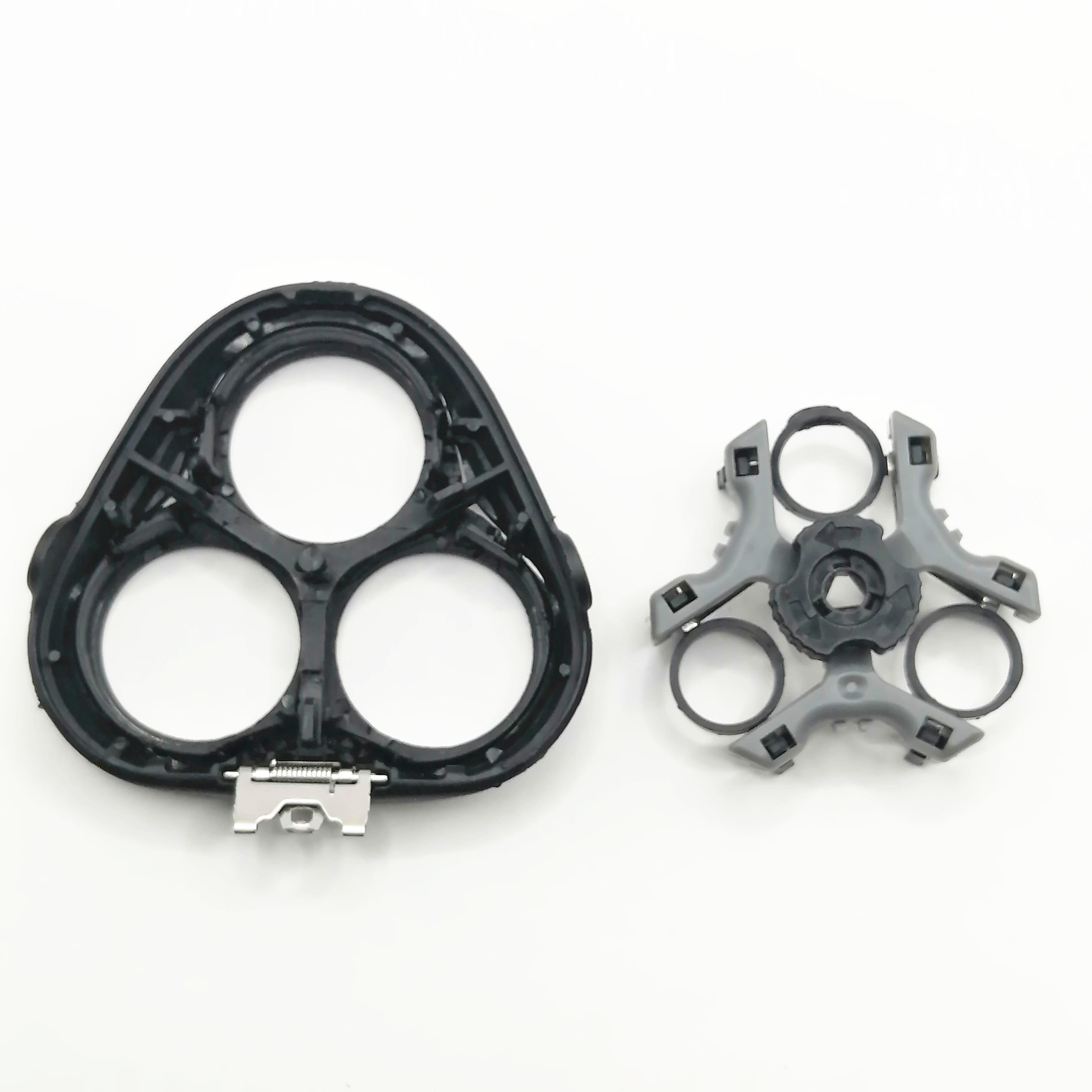 Черный держатель для бритвы (Сторона Золото) & Рамка для Philips S4302 S4303 S3206 S3133 — фото 4