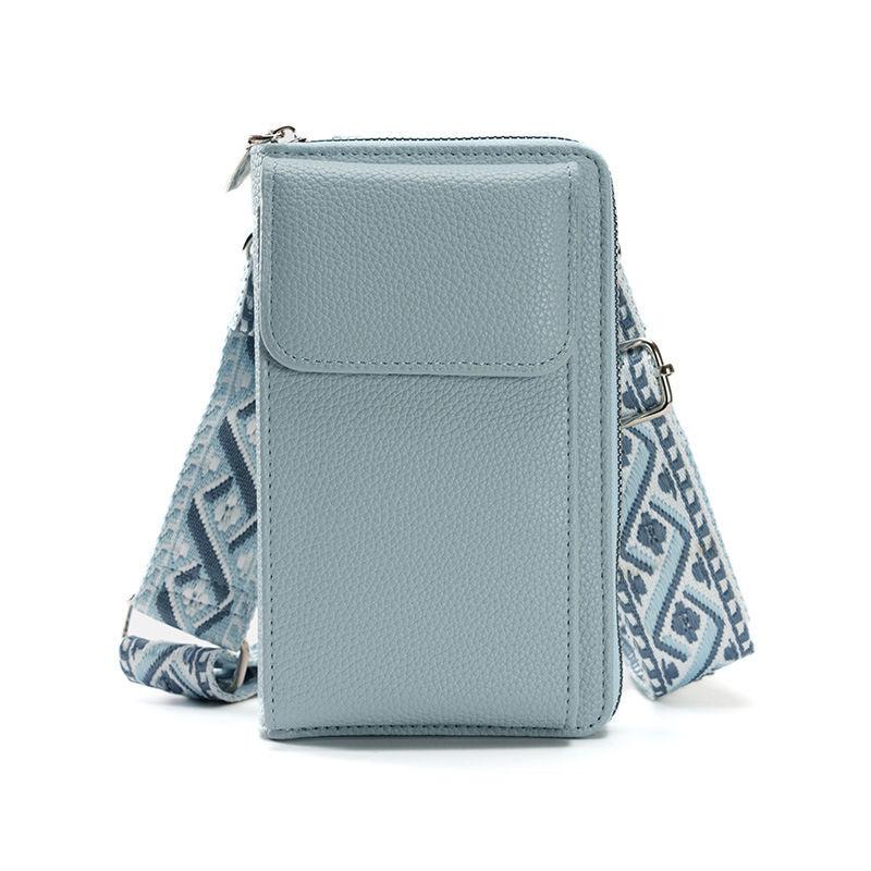 Women Fashion Shoulder Bags and Mini Purse Casual Phone Bag Zipper Wallets for Ladies Card Holder