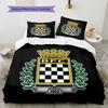 Boavista FC Pattern Bedding Home Decoration Birthday Gift (1 * duvet cover + 2 * pillowcase, without core)