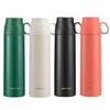 304 Stainless Steel Thermos Coffee Mugs with Creative Handheld Lid Portable Insulation Vacuum Flasks Home Office Water Bottles