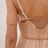 Sleeveless Mesh Cover Up Dress Lace Trim Slip Smock Sexy Sheer Mesh Dress  Lady Outfit