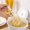 Kitchen Cooking Gadgets Slotted Spoons Long Handle Drain Spoon Protable Noodle Fliter Spoon