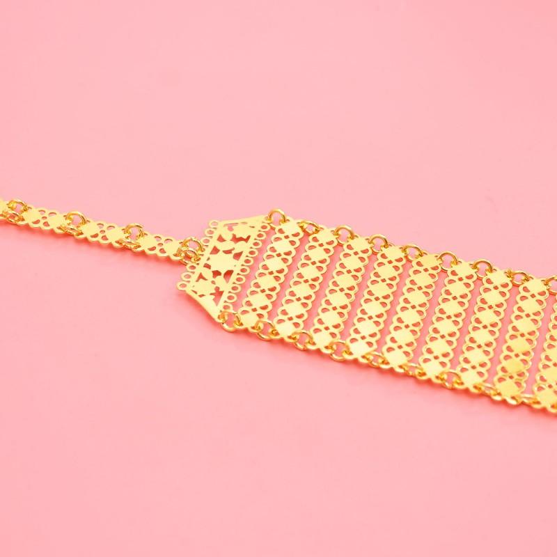Vintage Multi-Layered Metal Chain Necklace Long Statement Collarbone Pendant Women Men Alloy Gold Tone Fashion Jewelry