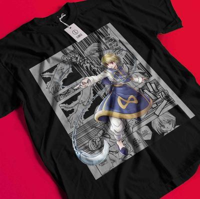 Kurapika Shirt Hunter X Hunter HXH Hisoka Tshirt Killua Tee T-Shirt Leorio Gon BB1511