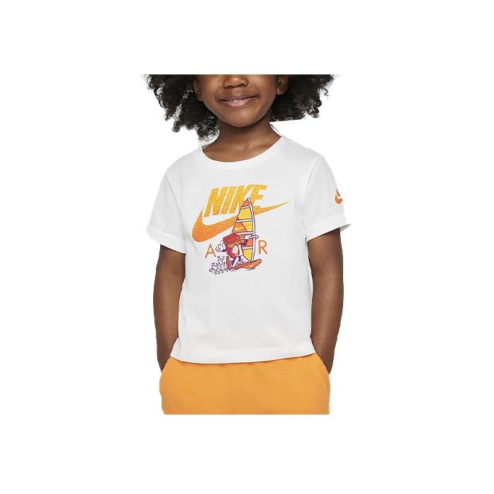 New Nike T Shirt Air Windsurfing White Infant And Toddler HJ1616-100