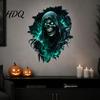 Adesivi Murali in PVC Tema Halloween Adesivo Teschio Horror Decalcomania Impermeabile Autoadesivi Decorazioni Artistiche per Casa Soggiorno Camera da Letto e Festa Adesivo