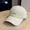 New autumn embroidery new versatile baseball cap fashion cap transparent enlarged widened face hat