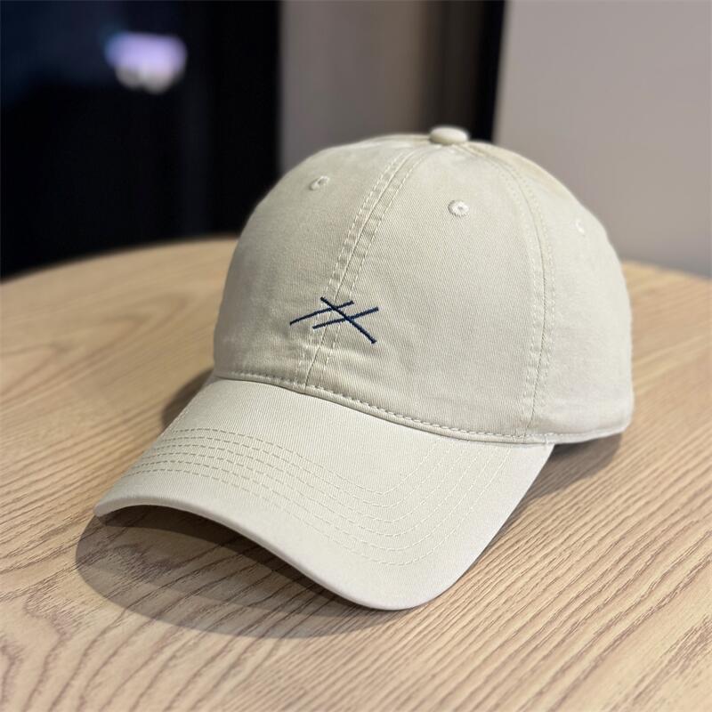 New autumn embroidery new versatile baseball cap fashion cap transparent enlarged widened face hat