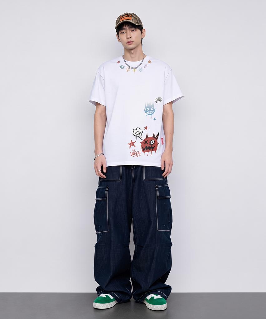 Artist Wear [Atw] Unreal Monster Short Sleeve T-Shirt - 2 Colors