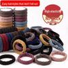 Seamless High Elastic Hair Tie: Thick, Simple Korean-Style Hair Band for Adults