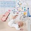 Baby Crib Mobile with Lights Music Projection for Infants 0-6 Months Remote Control Crib Toys for Newborn Baby Mobile for Crib