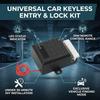 Release Button Remote  Kit 12V Auto Remote Lock System Universal Locking System  Universal Fitment