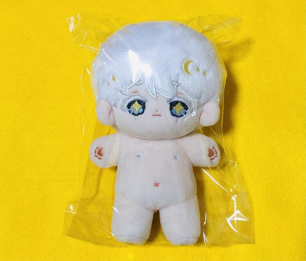 [USED] 15cm Dress-Up Plush Toy, No Attributes, Cotton Doll, Personified Star Dog