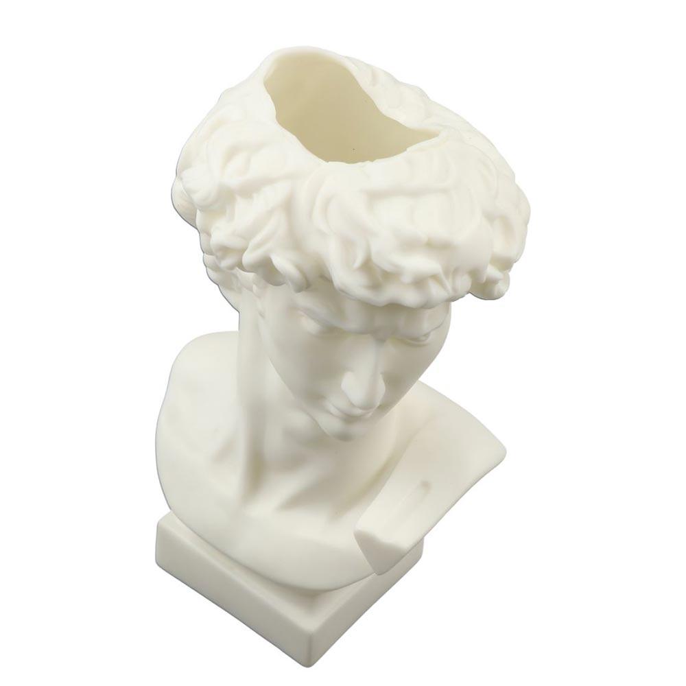 Stationery Storage Statue Pen Holder Desktop Organizer Statue Vase  Home Office Supply