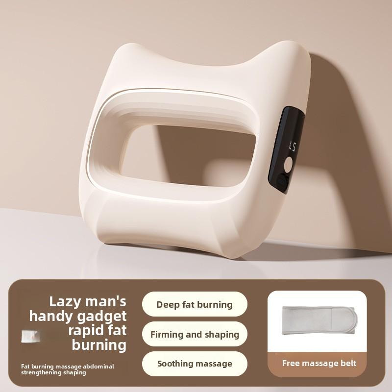 2025 New Handheld Fascial Massage Ring Deep Tissue Belt Customization Vibration Body Shaping Tool for Home Gym Use