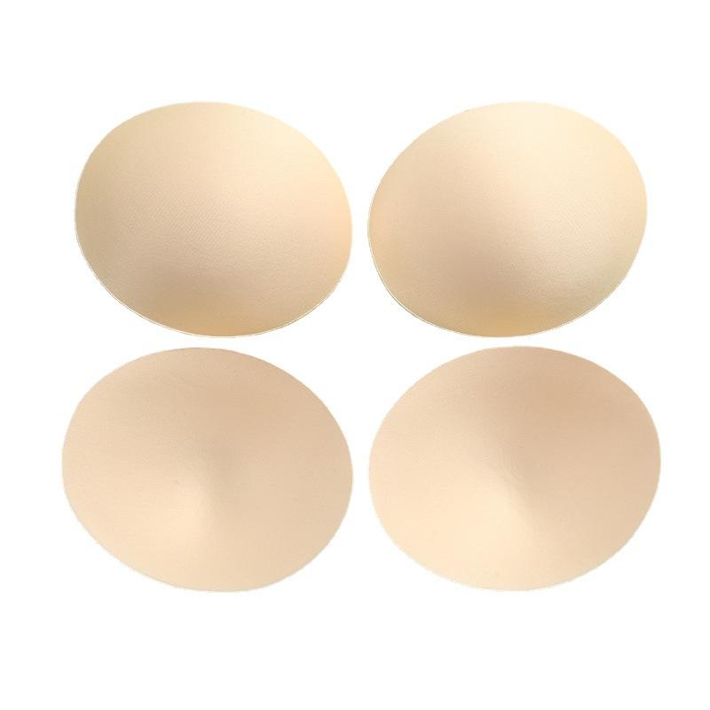 1Pair Sexy Women's Bra Pads Insert Removable Padding Brassiere Breast Enhancer Sopnge Push Up Cups for Swimsuits Bikini