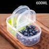 Fruit Vegetable Packaging Food Storage Box Kitchen Refrigerator Fresh-Keeping Box Classified Grid Food Storage Containers